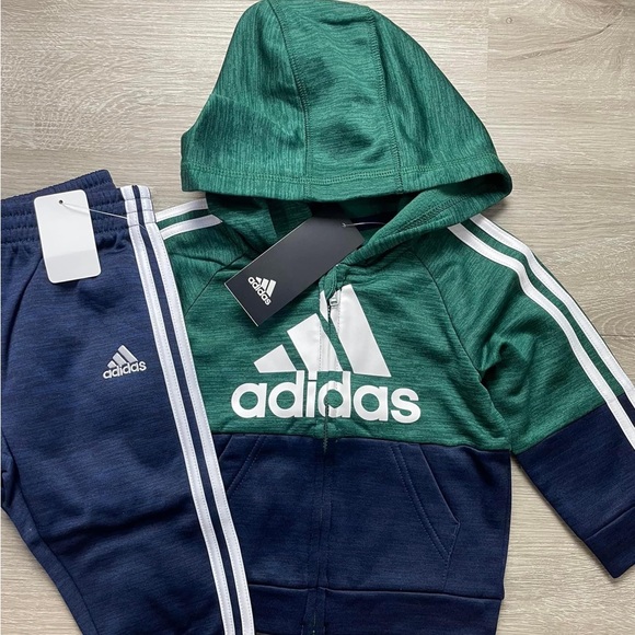 Adidas Baby Boy Track Set - Picture 1 of 2